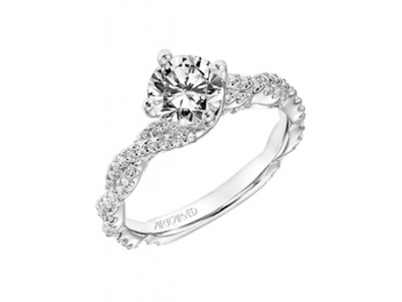 Artcarved Becca Engagement Ring 31-V772ERW-E Discount