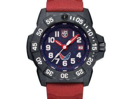 Navy Seal X Volition America Red, White & Blue, 45 mm Xs.3501.Lm.Vo.Set Online now