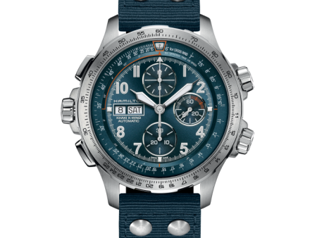 Khaki Aviation X-Wind Auto Chrono
 H77906940 on Sale