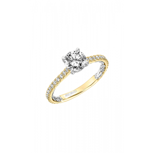 Artcarved Sonya Lyric Engagement Ring 31-V908ERYW-E Online