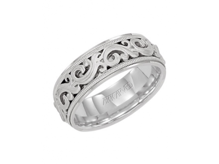 Artcarved Men s Wedding Band 11-WV7300W-G Fashion