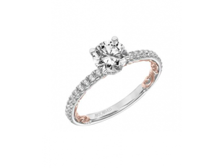 Artcarved Cora Lyric Engagement Ring 31-V903ERWR-E Online now