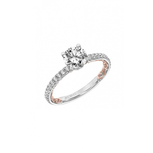 Artcarved Cora Lyric Engagement Ring 31-V903ERWR-E Online now