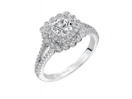 Artcarved Engagement Ring 31-V564EUW-E Online now