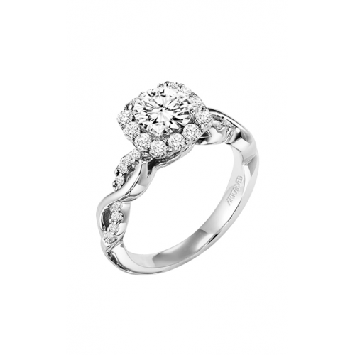 Artcarved Bella Engagment Ring Wht Gold-A Engagement Ring 31-V320ERW-E Online now