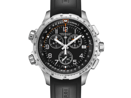 Khaki Aviation X-Wind Gmt Chrono Quartz
 H77912335 on Sale