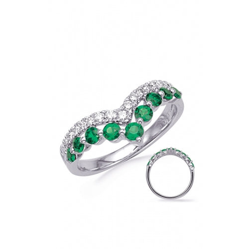 S. Kashi & Sons Emerald Fashion Ring C8210-EWG Supply