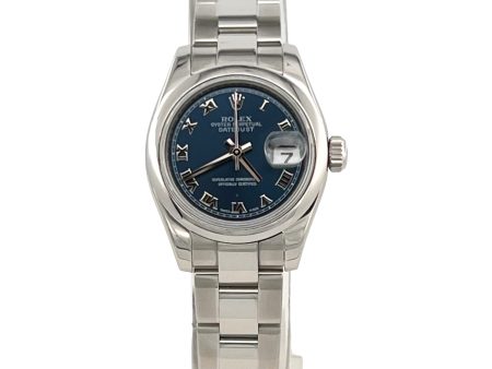 Rolex Lady Datejust 26MM Blue Roman Dial Online now