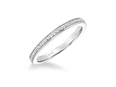 Art Carved Wedding Band 31-V670W-L Online