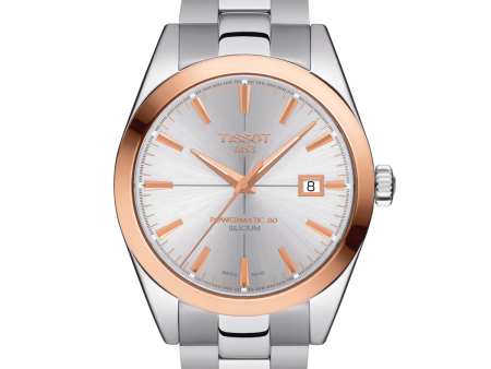 Tissot Gentleman Powermatic 80 Silicium Solid 18K Gold Bezel T927.407.41.031.00 Supply