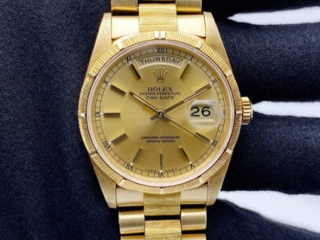 Rolex Day-Date 18K Gold 36MM For Discount