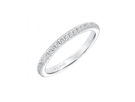 Art Carved Wedding Band 31-V669W-L on Sale