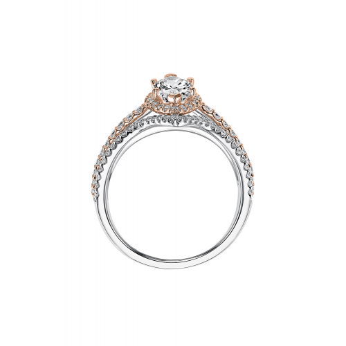 Artcarved DORSEY Engagement Ring 31-V549EMR-E For Discount