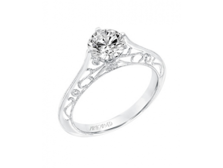 Artcarved Laurette Engagement Ring 31-V726ERW-E For Discount