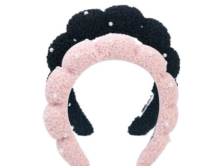 Teddy Pearl Cloud Headband | Luxury Skincare Headband For Sale