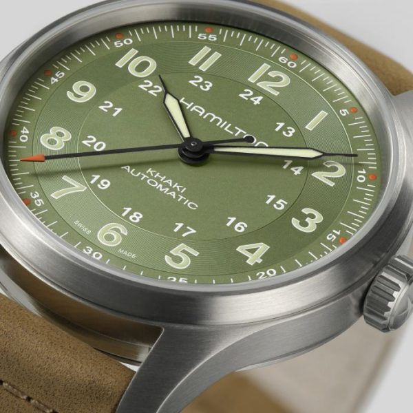 Khaki Field Titanium Auto
 H70545560 Cheap