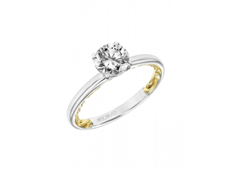 Artcarved Berly Lyric Engagement Ring  31-V905ERWY-E For Cheap