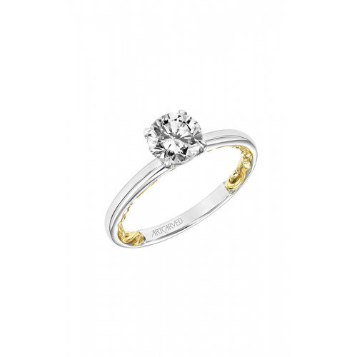 Artcarved Berly Lyric Engagement Ring  31-V905ERWY-E For Cheap