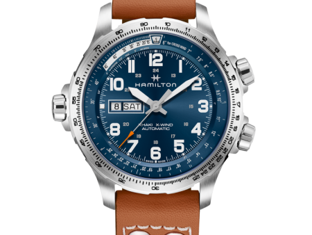 Khaki Aviation X-Wind Day Date Auto
 H77765541 Discount