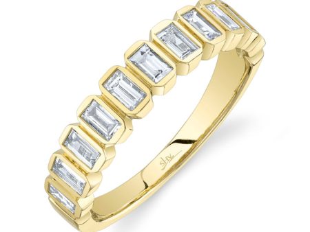 0.78CT DIAMOND BAGUETTE BAND Discount