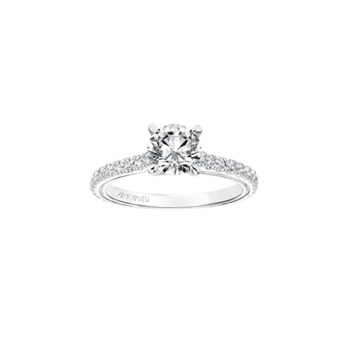 Artcarved Carmen Engagement Ring 31-V706ERW-E For Sale