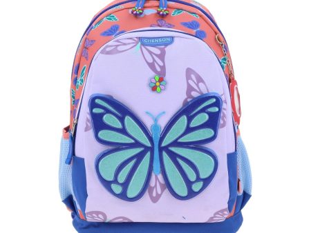 Mochila Azul Grande Para Niña Happy Girl By Chenson Buter. Cheap