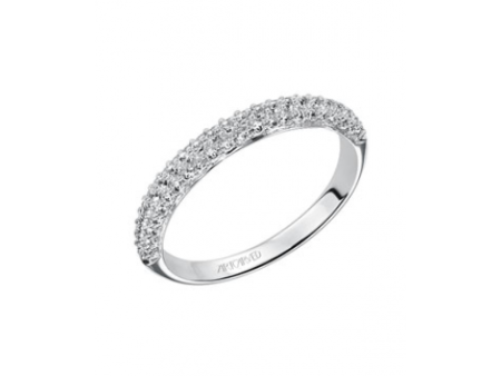 Artcarved Diamond Band White Gold-A Ladies Wedding Band  33-V9130W-L Online now