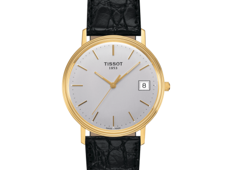 Tissot Goldrun Hesalite 18K Gold T71.3.401.31 For Sale