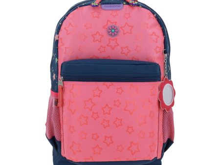 Mochila Azul Con Porta Tablet Para Niña Happy Girl By Chenson Estar For Discount