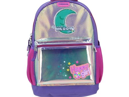 Mochila Grande The Moon Happy girl Iridiscente Cheap