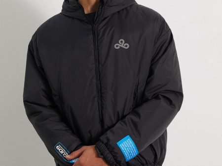 Cloud9 x PacSun Tech Jacket. Black Online now