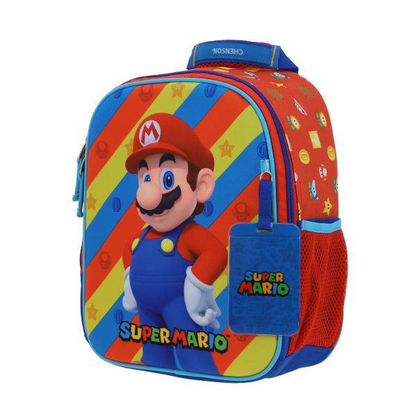 Mochila Roja Mario Bros Para Niño Chenson Drivuen For Cheap