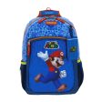 Mochila Mediana Azul Mario Bros Para Niño Chenson Scotty For Cheap