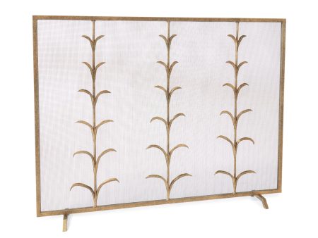 Lily Stems Fireplace Screen Online