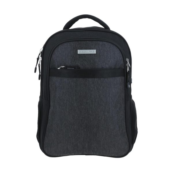 Mochila Grande Chenson Pro Para Hombre Heri Negro Con Porta Laptop De Hasta 15 . Online