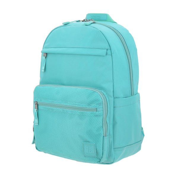 Mochila Grande 1818 Unisex Softy Turquesa Con Porta Laptop De Hasta 15 . Online now