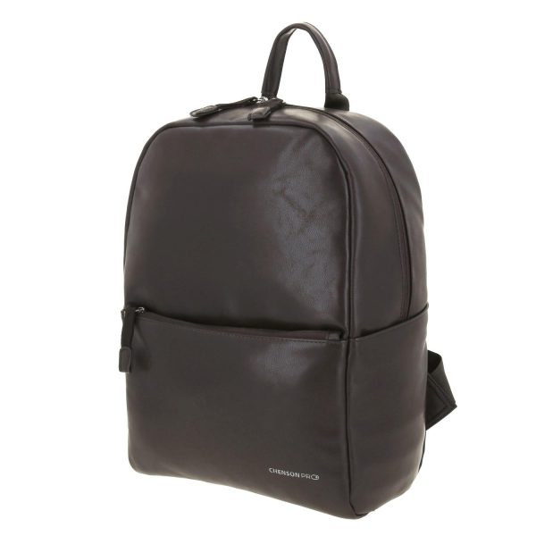 Mochila mediana Chenson Pro para hombre ROLEX Café con Porta Laptop de hasta 13 . Online now