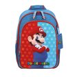 Mochila Grande Para Niño Chenson Mario Bros Azul Dulp For Cheap