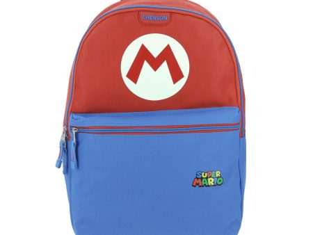 Mochila Mario Bros Azul Para Niño Chenson Tonsky Online