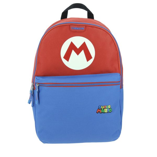 Mochila Mario Bros Azul Para Niño Chenson Tonsky Online