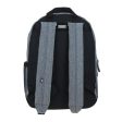 Mochila Grande Gris 1818 Universidad Nerfresa Unisex Porta Laptop De Hasta 15 . Cheap