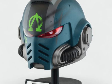 Space Marine Alpha Legion Mk X Tactical Helmet Supply