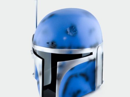 Boba Fett - Custom Blue Helmet with LED Fashion