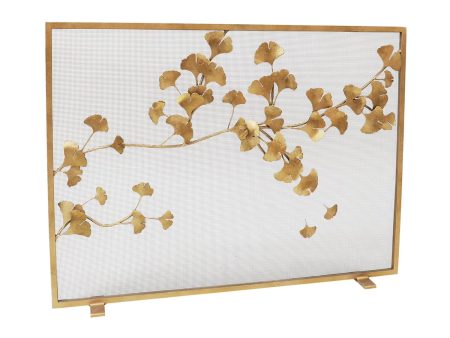 Ginkgo Fireplace Screen Hot on Sale