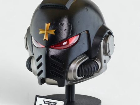 Space Marine Black Templars Mk X Tactical Helmet Online now