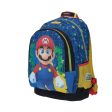 Mochila mario deluxe azul laced Online now