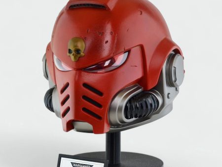 Space Marine Blood Angels Mk X Tactical Helmet Online Hot Sale