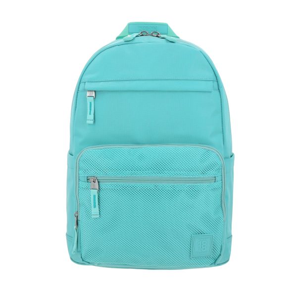 Mochila Grande 1818 Unisex Softy Turquesa Con Porta Laptop De Hasta 15 . Online now