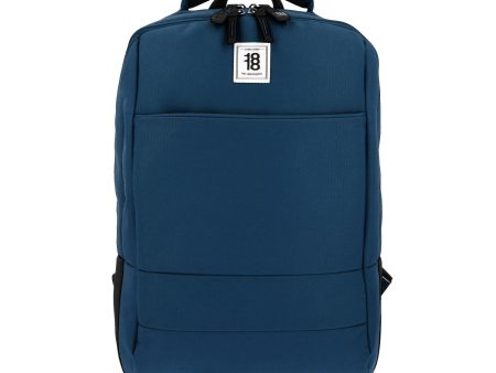 Mochila Grande 1818 Unisex Wynn Azul Con Porta Laptop De Hasta 15 . Hot on Sale