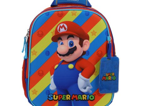 Mochila Roja Mario Bros Para Niño Chenson Drivuen For Cheap